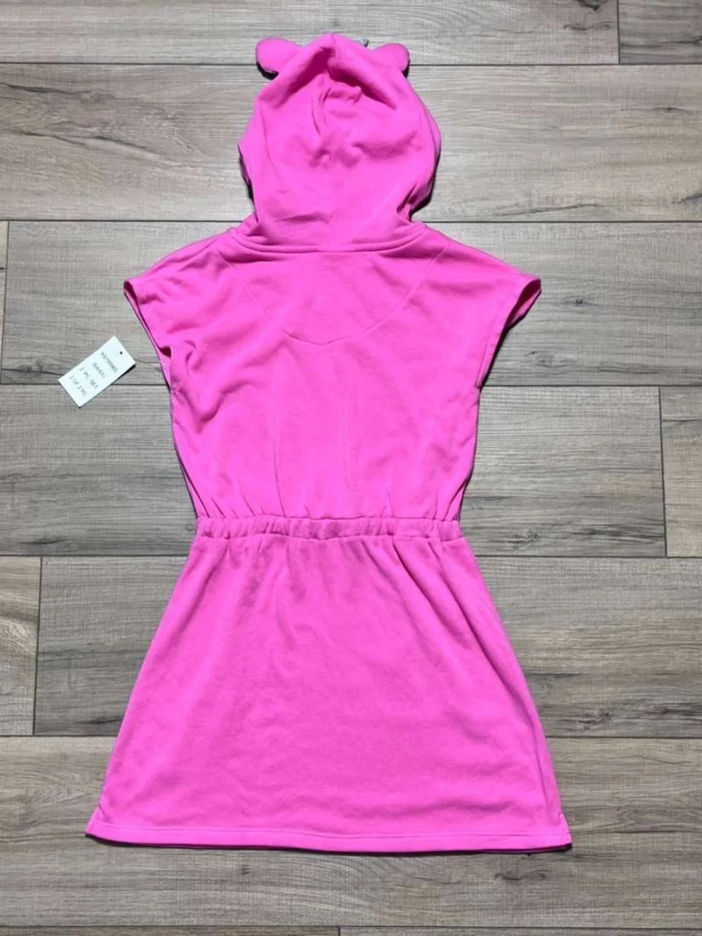 Saint Eve Swim‎ Girls Hooded Unicorn Cover-Up Dress Size 6/6X Pink